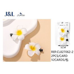 PACK2 PINZAS FLOR 5CM 12/U CL827062-2