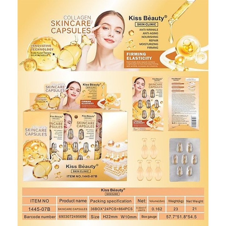 SERUM FACIAL CAPSULAS COLAGENO 24/U 1445-07B K.BEAUTY