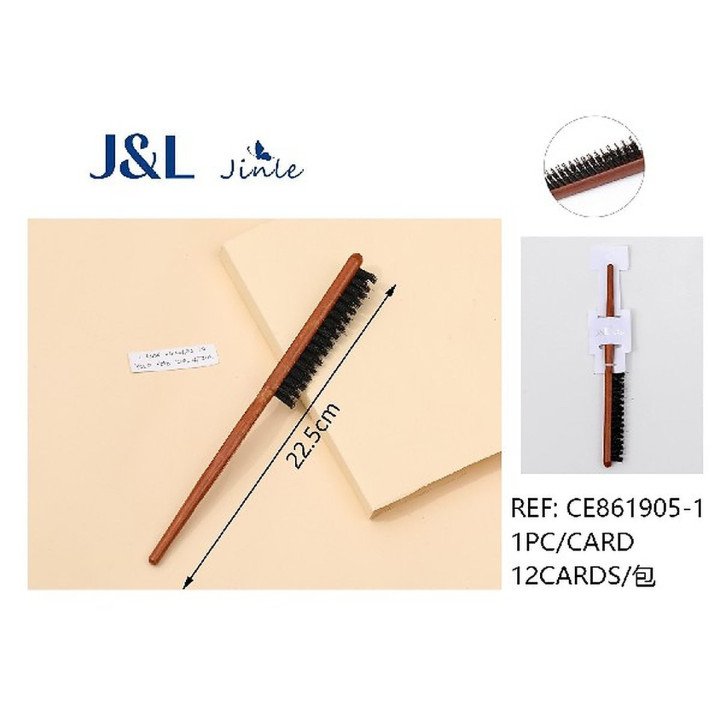 CEPILLO CERDAS DE JABALI 22.5CM 12/U CE861905-1