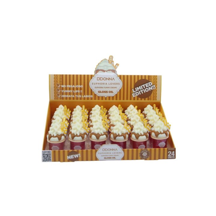 LIPGLOSS EUPHORIA LOVERS YUMMY CREAM 24/U 12319D