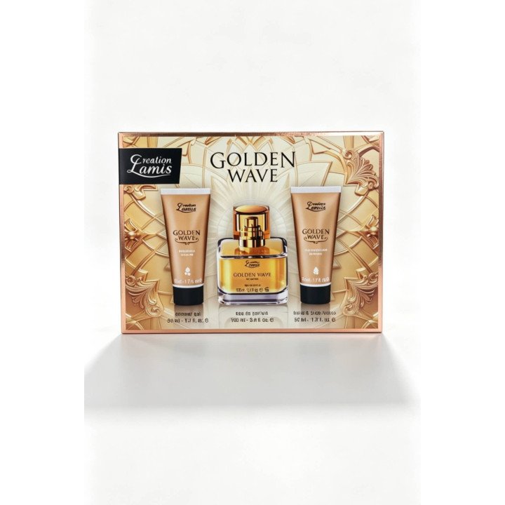 EST.GOLDEN WAVE WOMEN 3PZA EAU+GEL+LOCION