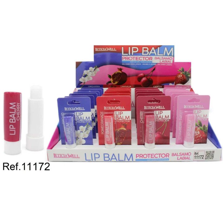 PROTECTOR LABIAL 4 AROMAS 24/U 11172