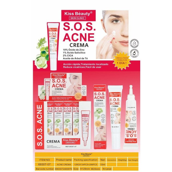 CREMA S.O.S ACNE 15ML 24/U 69307-07