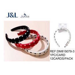 DIADEMA 3CM SURT. 12/U DM815079-3