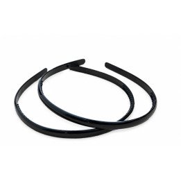 DIADEMA NEG.0.8CM 24/U 8040-3