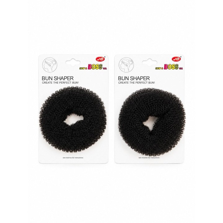 COLETERO DONUT NEG 7CM 12/U 30194-1 N.B