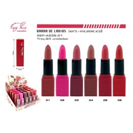 B.LABIOS MATTE C/ACIDO HIALURONICO 24/U